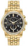 Citizen AT2452-52E Men's Corso Black &amp; Gold Tone Dial Chrono Watch