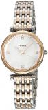 Fossil Women's Carlie Mini Stainless Steel Dress Quartz Watch