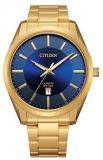 Citizen Men's Quartz Stainless Steel Strap, Gold, 20 Casual Watch (Model: BI1032-58L)