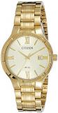 Citizen Quartz Champagne Dial Yellow Gold-Tone Men's Watch BI5022-50P