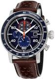Citizen Men's Eco-Drive CA0648-09L Silver Leather Japanese Quartz Dress Watch