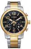 Citizen Men's Quartz Stainless Steel Strap, Multicolor, 22 Casual Watch (Model: AN8054-50E)