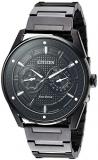 Citizen Men's Drive Japanese-Quartz Watch with Stainless-Steel Strap, Black (Model: BU4025-59E)