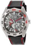 Citizen Men's Eco-Drive Titanium Quartz Watch with Leather Calfskin Strap, Black, 22 (Model: AW0061-01W)