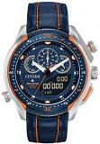 Men's Citizen Eco-Drive Promaster SST Blue Leather Strap Watch JW0139-05L