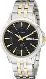 Citizen Men's Quartz Stainless Steel Watch with Day/Date, BF2018-52E