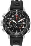 Men's Citizen Eco-Drive Promaster Altichron Black Polyurethane Strap and Black Dial Watch BN5058-07E