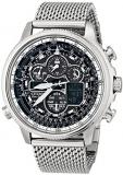 Citizen Eco-Drive Men's JY8030-83E Navihawk A-T Analog Display Silver Watch