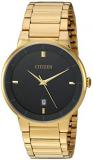 Citizen Men's BI5012-53E Quartz Gold Tone Stainless Steel Watch Case and Bracelet