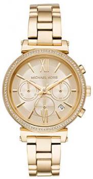 Michael Kors Sofie Stainless Steel Chronograph Watch