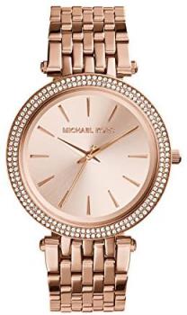 Michael Kors Darci Three-Hand Watch with Glitz Accents, 39mm