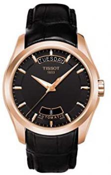 Tissot Couturier Automatic Black Dial Watch T0354073605101
