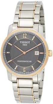 Tissot Men's T0874075506700 T-Classic Analog Display Swiss Automatic Silver Watch