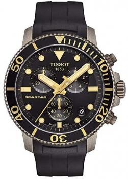 Tissot Seastar 1000 C Chronograph Quartz Black Dial Men's Watch T120.417.37.051.01