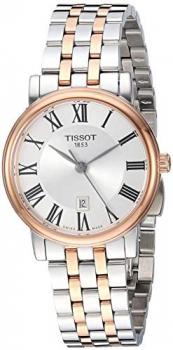 Tissot Womens Carson Swiss Quartz Stainless Steel Dress Watch (Model: T1222102203301)