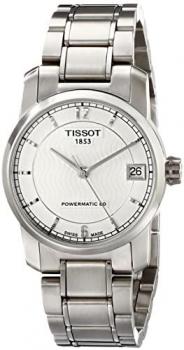 Tissot Women's T0872074403700 T-Classic Analog Display Swiss Automatic Silver Watch