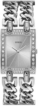 Guess mod Heavy Metal Womens Analog Quartz Watch with Stainless Steel Bracelet W1121L1