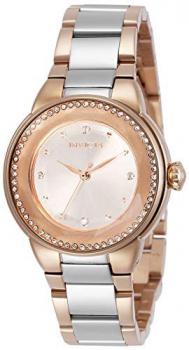 Invicta Women's Angel Quartz Watch with Stainless Steel Strap, Two Tone, 18 (Model: 29794)