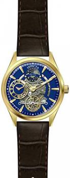 Invicta Men's 30442 Objet D Art Automatic Multifunction Blue Dial Watch