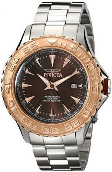 Invicta Men's 17561 Pro Diver Analog Display Japanese Quartz Silver Watch