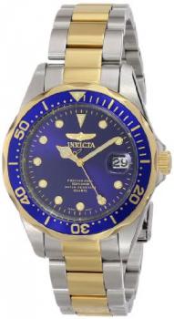 Invicta Men's 17050 Pro Diver Analog Display Japanese Quartz Two Tone Watch