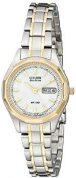 Citizen Women's Eco-Drive Sport Two-Tone Watch with Date, EW3144-51A