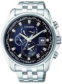 Citizen Eco-Drive Solar Quartz Blue Dial Mens Watch AT9031-52L