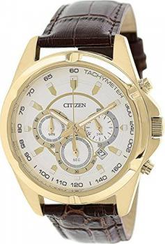 Citizen Chronograph Japanese Quartz White Dial Mens Watch AN8043-05A