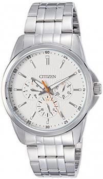 Citizen Analog White Dial Men's Watch - AG8340-58A