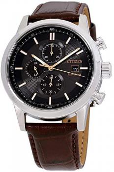 Citizen Chronograph Eco-Drive Movement Black Dial Men's Watch CA0611-09H
