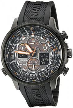 Citizen Men's Eco-Drive Navihawk Atomic Timekeeping Watch, JY8035-04E