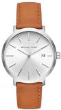 Michael Kors Mens Analogue Quartz Watch with Leather Strap MK8673
