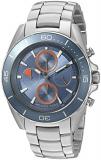 Michael Kors Men's Jetmaster Silver-Tone Watch MK8484