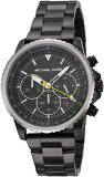 Michael Kors Men's Theroux Analog-Quartz Watch with Stainless-Steel-Plated Strap, Black, 18 (Model: MK8643)