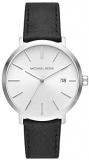Michael Kors Mens Analogue Quartz Watch with Leather Strap MK8674