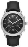 Michael Kors Men's Mercer Chronograph Silver-Tone Stainless Steel Watch MK8668