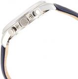 Michael Kors Men's Gage Stainless Steel Quartz Leather Strap, Blue, 22 Casual Watch (Model: MK8617)