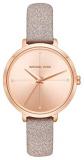 Michael Kors Women's Charley Rose Gold Leather Watch MK2794