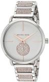 Michael Kors Women's Portia Watch- Three Hand Quartz Movement Wrist Watch with Second Hand subdial