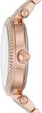 Michael Kors Women's Parker Pave Rose Gold Tone Stainless Steel Watch MK6511