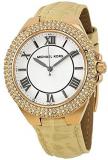 Michael Kors Slim Camille White Dial Beige Leather Ladies Watch MK2330