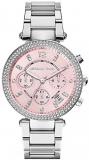 Michael Kors Women's Chronograph Parker Stainless Steel Bracelet Watch 39mm Mk6105