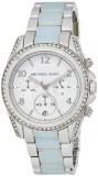 Michael Kors Women's MK6137 - Blair Silver/Chambray Watch