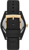 Michael Kors MK6703 Black Steel 316 L Analog Quartz Woman Watch