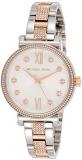Michael Kors Women's Sofie Quartz Stainless-Steel Strap, Silver, 14 Casual Watch (Model: MK3880)