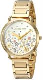 Michael Kors Women's Portia Analog-Quartz Watch with Stainless-Steel Strap, Gold, 14 (Model: MK3840)