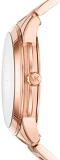 Michael Kors Women's Runway Quartz Watch with Stainless-Steel-Plated Strap, Gold
