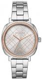 Michael Kors Nia Quartz Silver Crystal Dial Ladies Watch MK3988
