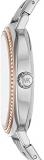Michael Kors Nia Quartz Silver Crystal Dial Ladies Watch MK3988