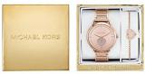 Michael Kors Women's Portia Three-Hand Rose Gold-Tone Stainless Steel Watch MK4468
